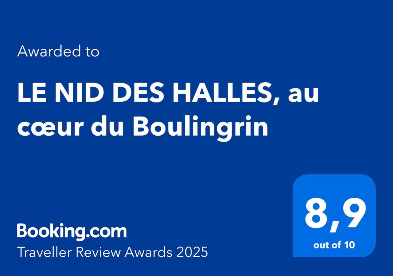 Le Nid Des Halles, Au Coeur Du Boulingrin Reims Exterior foto